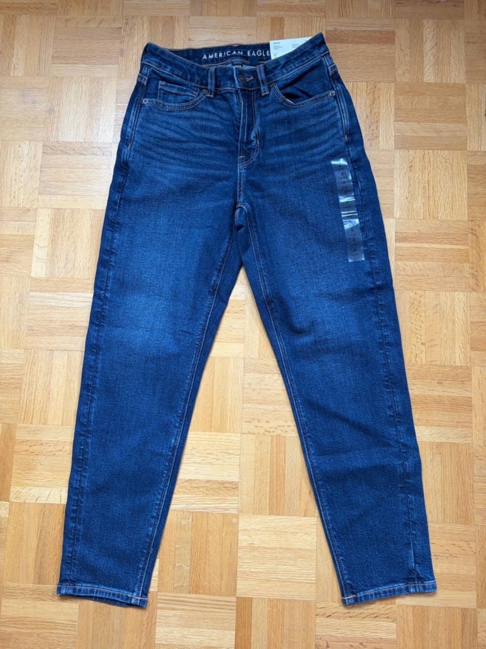 American Eagle Outfitters High-Rise Dark Indigo Women's Jeans